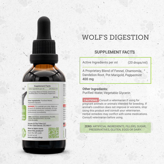Wolf's Digestion - Healthy Digestion Support in Dogs