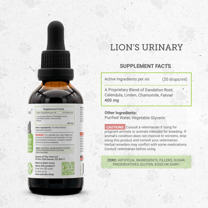 Lion's Urinary - Healthy Urinary System Support in Cats